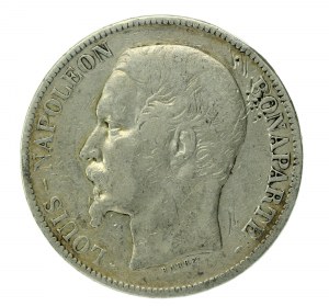 Francúzsko, Napoleon III, 5 frankov 1852 A, Paríž (154)