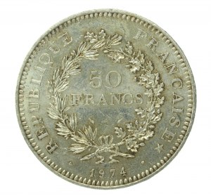 France, Fifth Republic, 50 Francs 1974 (157)