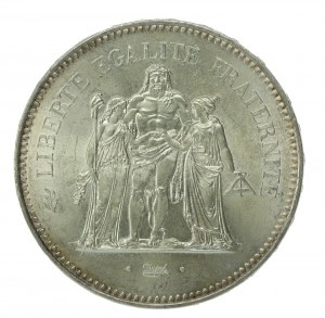 Francie, Pátá republika, 50 franků 1975 (158)