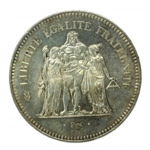Francie, Pátá republika, 50 franků 1977 (159)