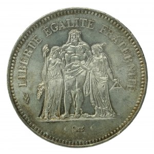France, Fifth Republic, 50 Francs 1977 (160)