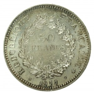 Francie, Pátá republika, 50 franků 1977 (160)