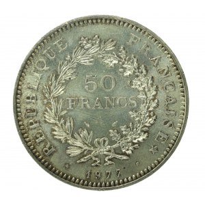 Francie, Pátá republika, 50 franků 1977 (162)