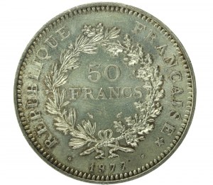 Francja, V Republika, 50 Franków 1977 (162)