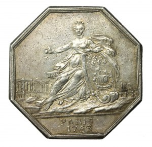 France, 1763 commemorative medal from the reign of Louis XV (172)