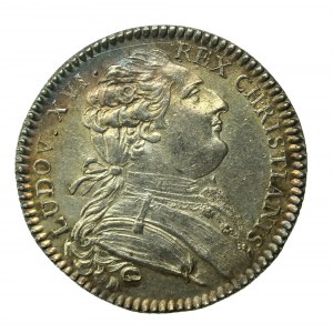 Francie, pamětní medaile z roku 1780 z doby vlády Ludvíka XVI (176)