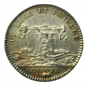 Francia, medaglia commemorativa del 1780 del regno di Luigi XVI (176)