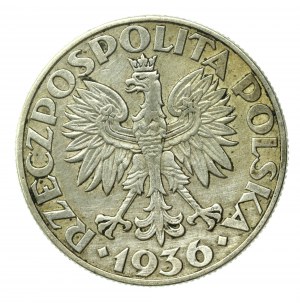 II RP, 5 zloty 1936, Voilier (182)