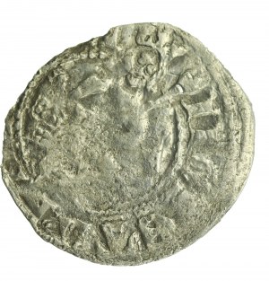 Kasimir III. der Große, Halbpfennig (Quarto) ohne Datum, Krakau (322)