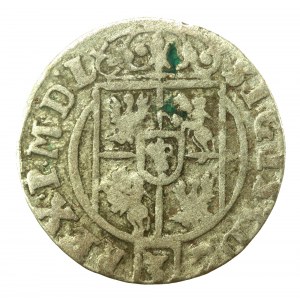 Sigismund III. Vasa, Halbspur 1625, Bromberg (Bydgoszcz). Rauten. Selten (419)