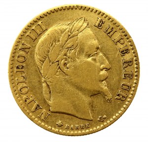 France, Napoléon III, 10 Francs 1866 A, Paris (203)
