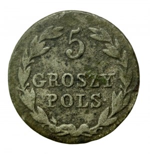 Regno di Polonia, 5 grosze polacche 1826 IB (452)