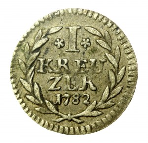 Allemagne, ville libre de Francfort, 1 Krajcar 1782 (455)