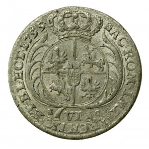 Augusto III Sassone, 6 luglio 1755 CE, Lipsia (554)