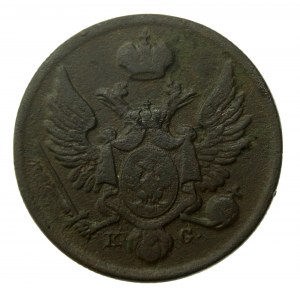 Royaume de Pologne, 3 pennies 1831 KG. Rare (557)