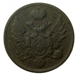 Poľské kráľovstvo, 3 groše 1831 KG. Vzácne (557)