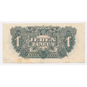 PRL, 1 zloty 1944 AA - obligatoire (1009)