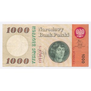 Poľská ľudová republika, 1 000 zlotých 1965 G (1010)