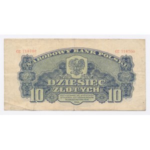 PRL, 10 zloty 1944 CE - obbligatorio (1015)