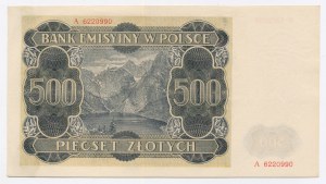 GG, 500 zl. 1940 A (1022)