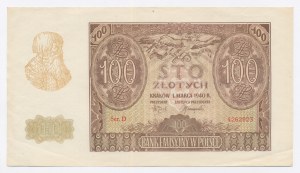 GG, 100 zloty 1940 D (1026)