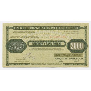 Assegno circolare NBP da 2.000 zloty 1980 (1027)