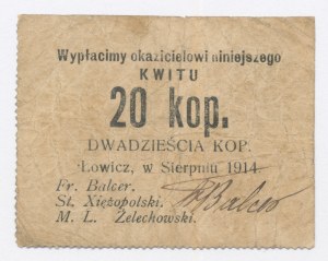 Lowicz, 20 copechi 1914 (1032)