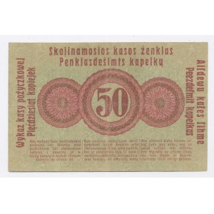 Ober Ost, Poznaň, 50 Kopiejek 1916 - krátká doložka (P2c) (1042)