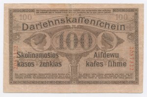 Ober Ost, Kaunas, 100 marek 1918 (1045)