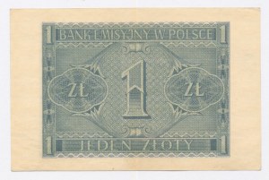 GG, 1 zloty 1940 D (1047)