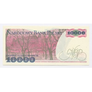 Poľská ľudová republika, 10 000 zlotých 1988 DS (1050)