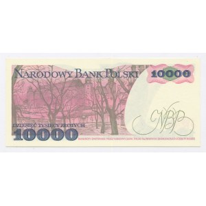 République populaire de Pologne, 10 000 zlotys 1988 DL (1051)
