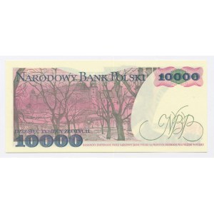 République populaire de Pologne, 10 000 zlotys 1988 CS (1053)