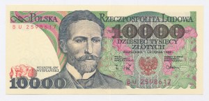 PRL, 10.000 złotych 1988 BU (1054)