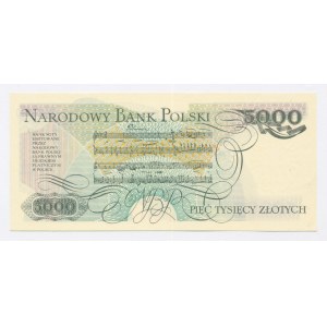 PRL, 5.000 złotych 1982 CK (1059)