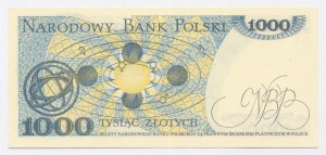 Polská lidová republika, 1 000 zlotých 1982 DS (1061)