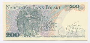 Repubblica Popolare di Polonia, 200 oro 1986 DE (1064)