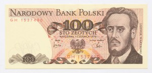 Poľská ľudová republika, 100 zlotých 1979 GH (1065)