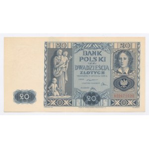 II RP, 20 złotych 1936 AD (1071)
