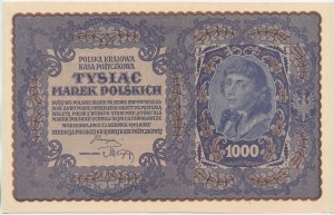 II RP, 1 000 mkp 1919 1. série M (1077)