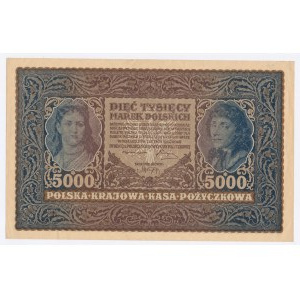 II RP, 5.000 mkp 1920 III Serja AU (1078)