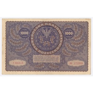 II RP, 1.000 mkp 1919 1a Serie Z (1079)