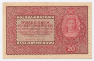 II RP, 20 mkp 1919 II Serja C (1082)