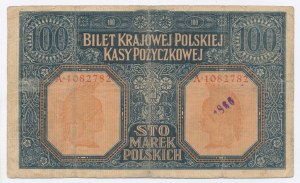 GG, 100 mkp 1916 General - 7 figures (1087)