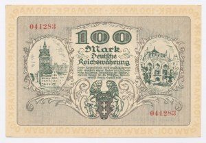 Slobodné mesto Gdansk, 100 mariek 1922 (1093)