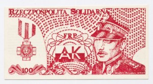 Solidarność, 100 złotych 1985 - Grot-Rowecki (1102)