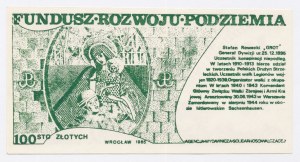 Solidarita, 100 zlotých 1985 - Grot-Rowecki (1102)