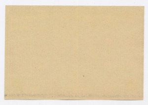 Łódź, kartka żywnościowa na chleb i cukier 1917 - 45 (1105)
