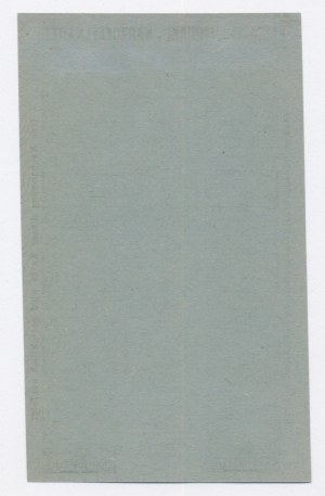 Łódź, kartka żywnościowa na ziemniaki 1916 - 39 (1109)