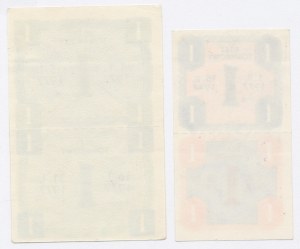 Biglietti merceologici di zucchero da 2 kg ciascuno per gennaio e febbraio 1977. totale 2 pezzi. (1133)